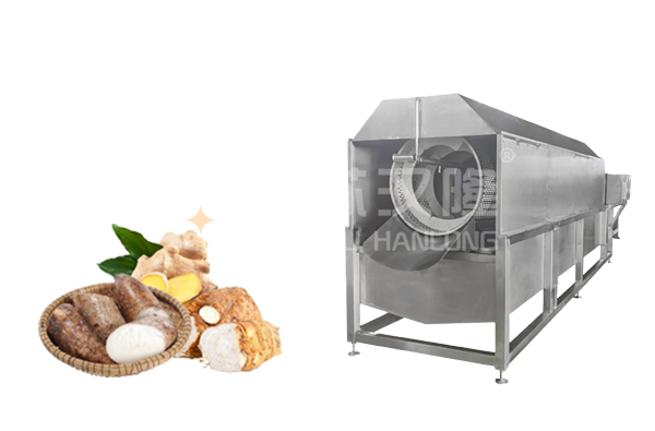 生姜滚筒清洗机