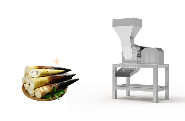 竹笋鼠笼破碎机