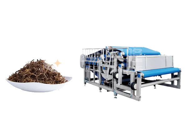 梅干菜带式脱水机